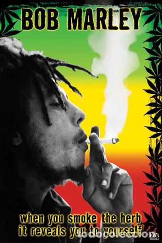 Otros Art&iacute;culos de Coleccionismo en Papel: poster importado de bob marley herb 50 x 40 cm