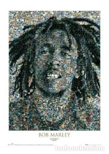 Otros Art&iacute;culos de Coleccionismo en Papel: poster importado de bob marley fotomosaico 50 x 40 cm