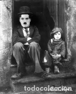 Otros Art&iacute;culos de Coleccionismo en Papel: poster importado de charles chaplin y el pibe 50 x 40 cm