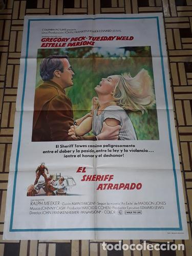 Otros Art&iacute;culos de Coleccionismo en Papel: el sheriff atrapado afiche gregory peck tweld eparsons b14