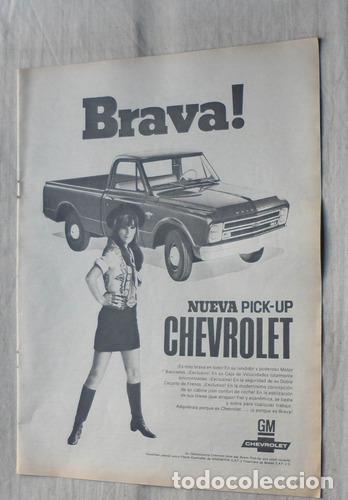 Otros Art&iacute;culos de Coleccionismo en Papel: susana gimenez chevrolet pick up publicidad anos 60 no envi