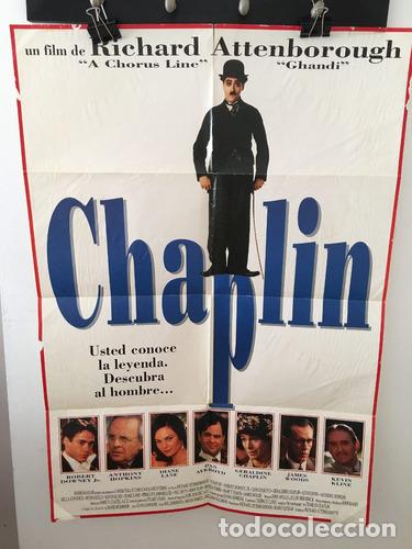 Otros Art&iacute;culos de Coleccionismo en Papel: afiche de cine original chaplin