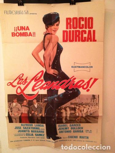 Otros Art&iacute;culos de Coleccionismo en Papel: afiches de cine las leandras rocio durcal