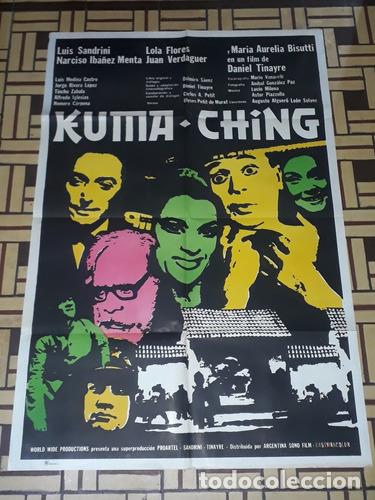 Otros art&iacute;culos de coleccionismo en papel: kuma ching afiche luis sandrini lola flores nibanez mentad4