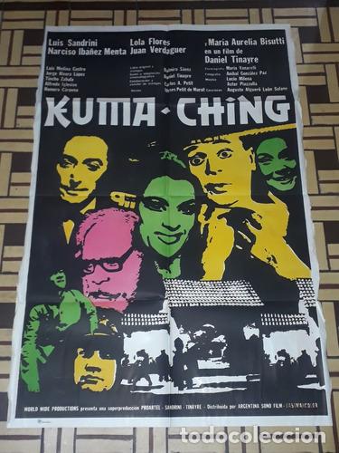 Otros art&iacute;culos de coleccionismo en papel: kuma ching afiche lsandrini lflores ni menta d47