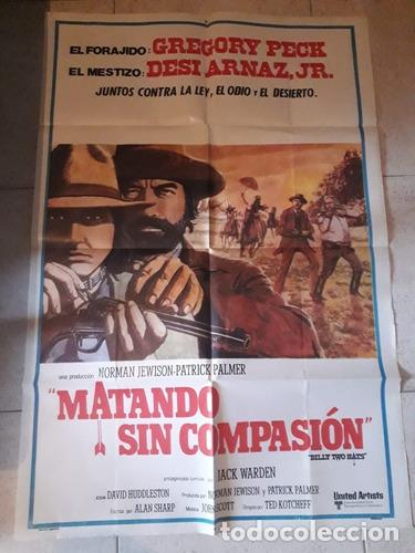 Otros Art&iacute;culos de Coleccionismo en Papel: afiche matando sin compasion gregory peck original 1974 c23