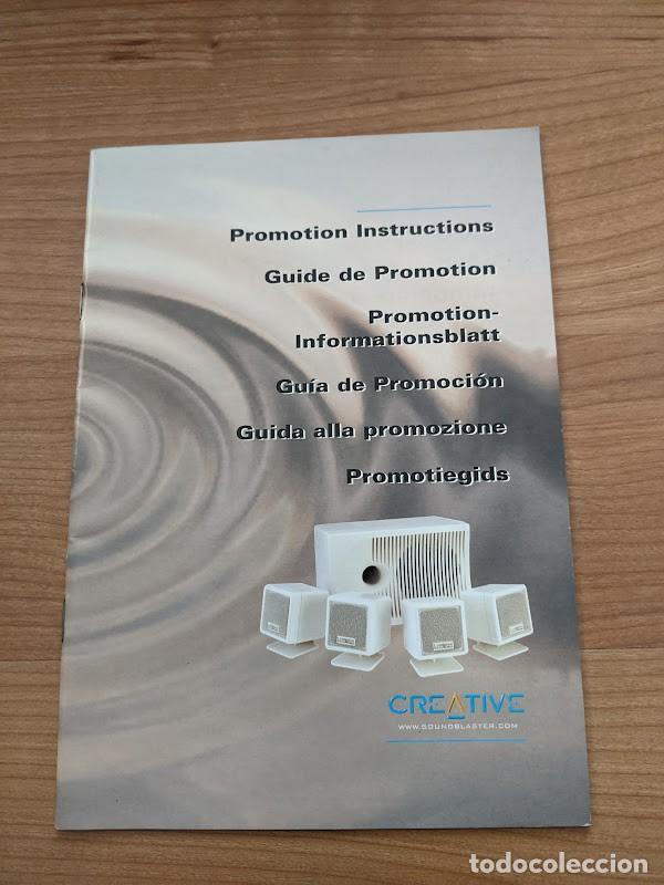 Outros artigos de papel: MANUAL INSTRUCCIONES ALTAVOCES CREATIVE