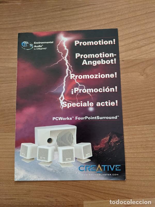 Collectionnisme Papier divers: FOLLETO PROMOCI&Oacute;N CREATIVE
