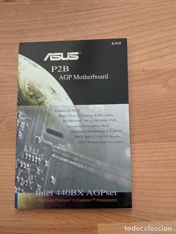 Otros art&iacute;culos de coleccionismo en papel: MANUAL ASUS P2B AGP MOTHERBOARD