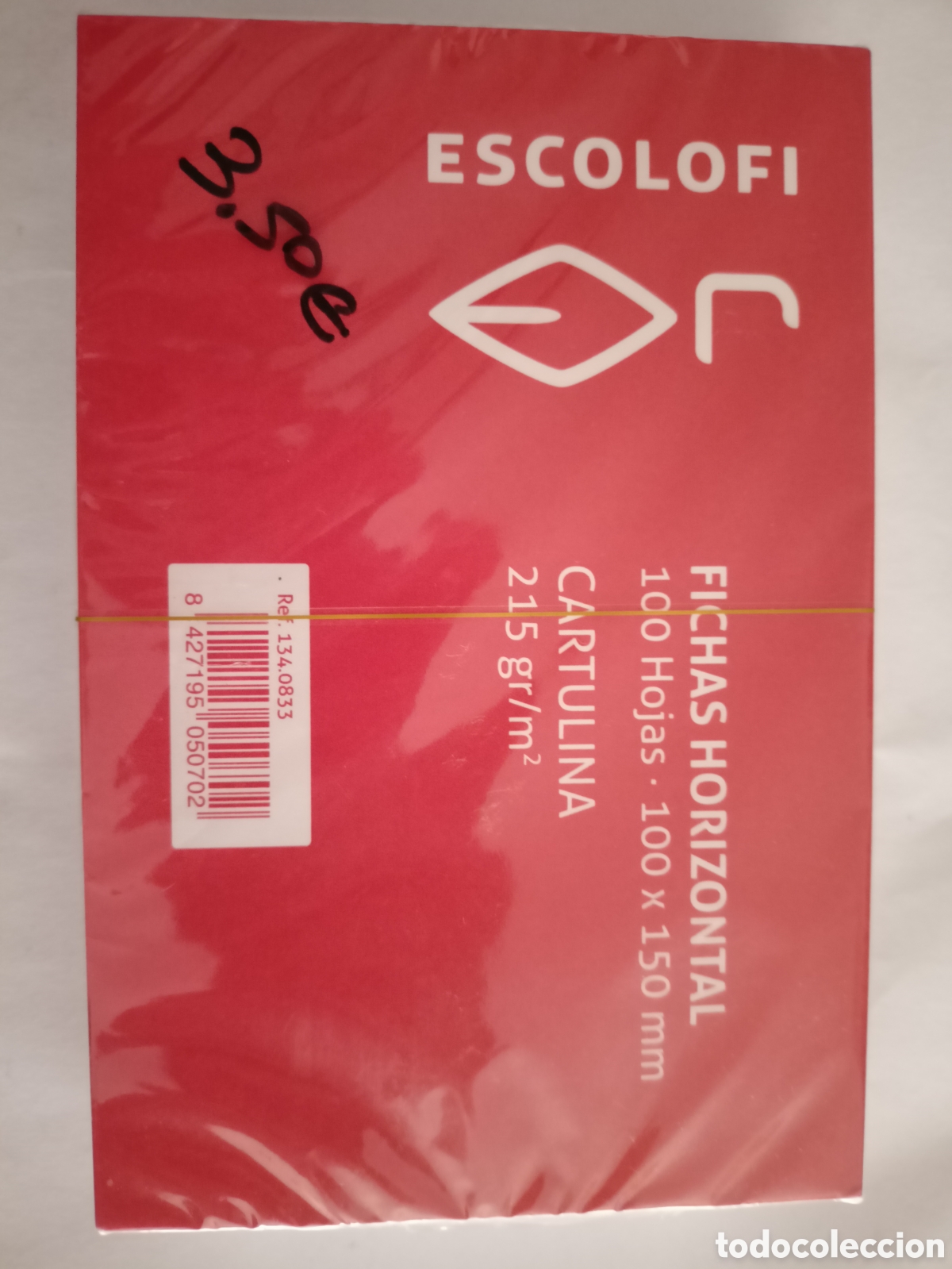 Sammelleidenschaft Andere Papierartikel: Escolofi. 100 fichas horizontal 10x15. Nuevo