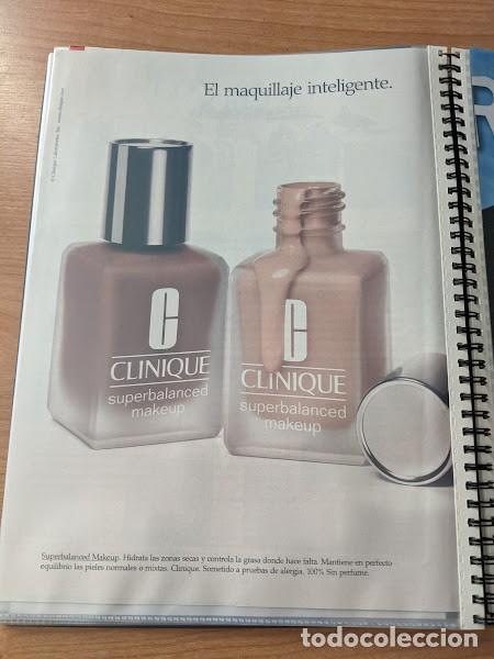Sammelleidenschaft Andere Papierartikel: ANUNCIO MAQUILLAJE CLINIQUE