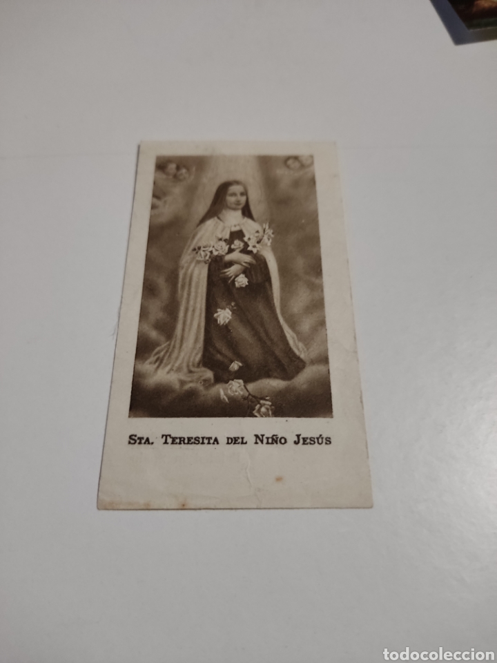 Otros art&iacute;culos de coleccionismo en papel: Estampa religiosa sta Teresita del ni&ntilde;o Jes&uacute;s