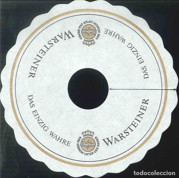 Otros art&iacute;culos de coleccionismo en papel: POSAVASOS - CERVEZA - WARSTEINER (ALEMANIA)