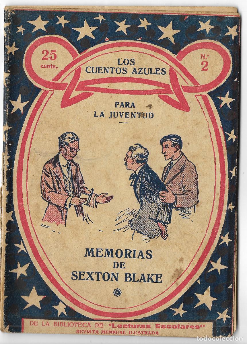 Otros Art&iacute;culos de Coleccionismo en Papel: LOS CUENTOS AZULES ** MEMORIAS DE SEXTON BLAKE **