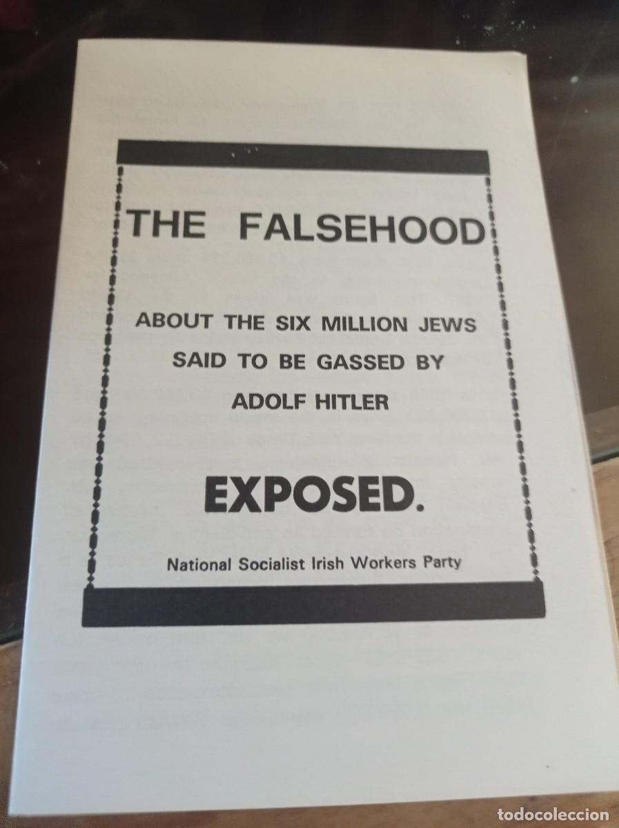 Paper Collecting Others: PEQUE&Ntilde;O D&Iacute;PTICO &rdquo;THE FALSEHOOD&rdquo; NATIONAL SOCIALIST IRISH WORKERS PARTY REF. UR EST