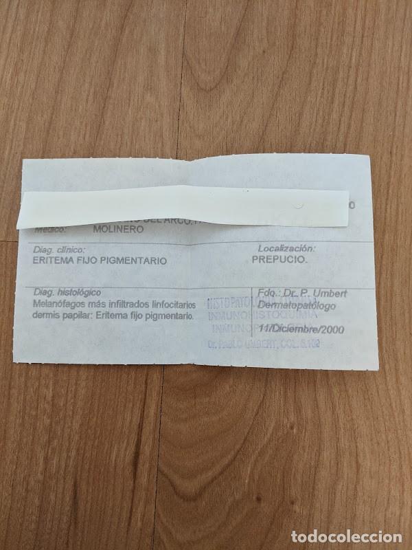 Collectionnisme Papier divers: DOCUMENTO BIOPSIA