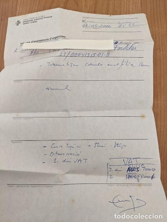 Paper Collecting Others: INFORME DE ASISTENCIA SE URGENCIAS