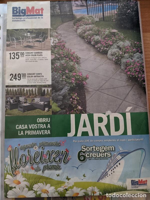 Collectionnisme Papier divers: FOLLETO BIG MAT JARD&Iacute; JULIO 2014