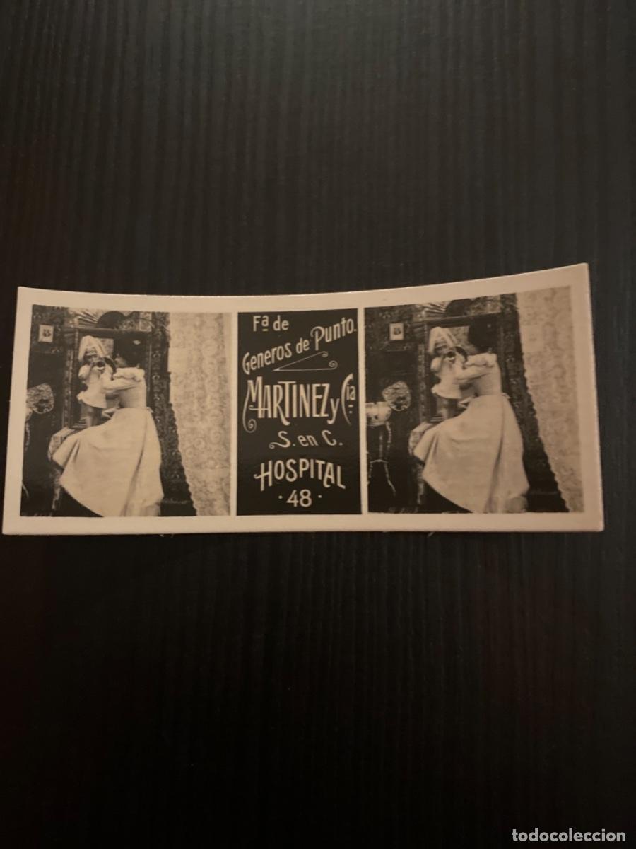 Otros Art&iacute;culos de Coleccionismo en Papel: Estereosc&oacute;picas publicidad g&eacute;neros de punto Martinez Fotografia ni&ntilde;o trompeta