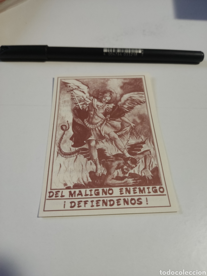 Otros Art&iacute;culos de Coleccionismo en Papel: Estampa religiosa arc&aacute;ngel San Miguel