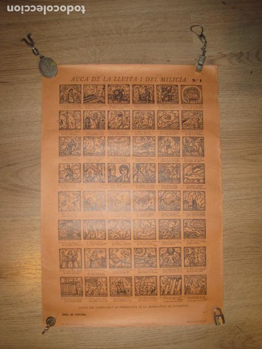Sammelleidenschaft Andere Papierartikel: AUCA DE LA LLUITA I DEL MILICIA-AUCA ANTIGUA-VER FOTOS-(K-9679)