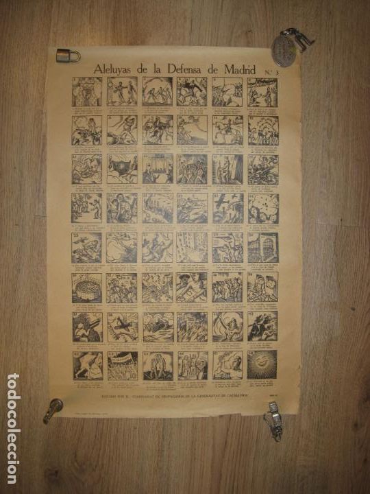 Otros art&iacute;culos de coleccionismo en papel: ALELUYA DE LA DEFENSA DE MADRID-AUCA-ANY 1979 FACSIMIL-VER FOTOS-(K-9681)
