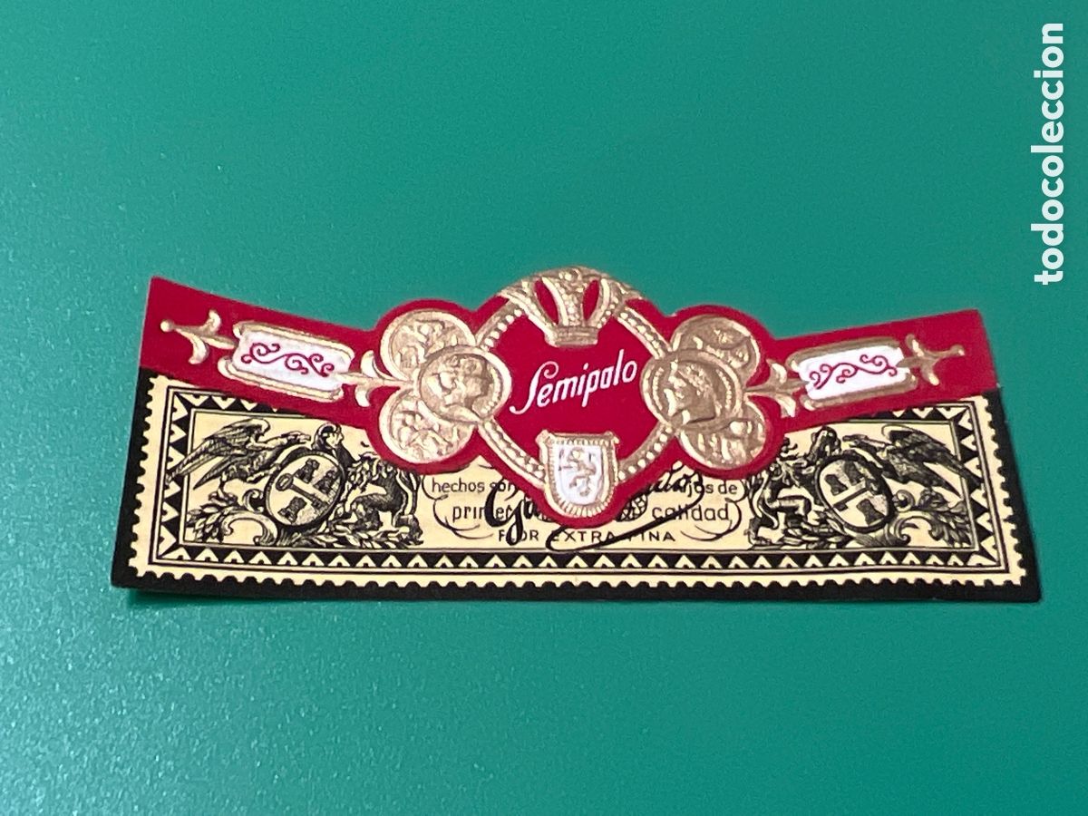 Collectionnisme Papier divers: V598. Vitola Cigare Cigar Bands Vintage Old Anciennes