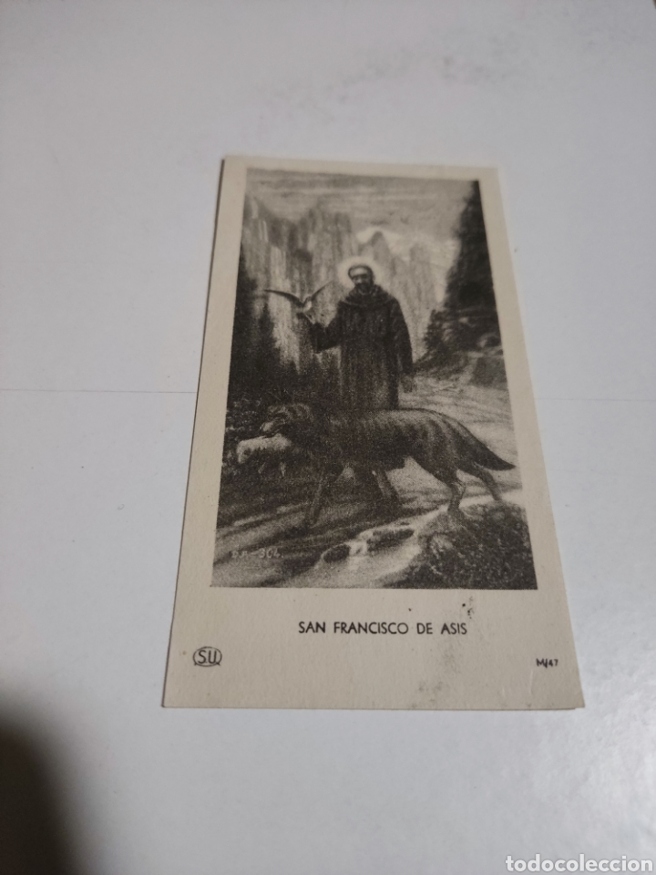 Otros Art&iacute;culos de Coleccionismo en Papel: Estampa religiosa San Francisco de As&iacute;s