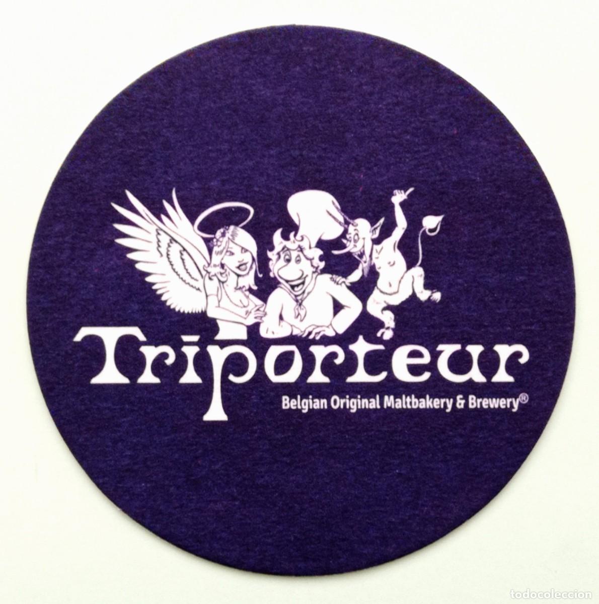 Otros art&iacute;culos de coleccionismo en papel: POSAVASOS CERVEZA TRIPORTEUR (B&Eacute;LGICA)