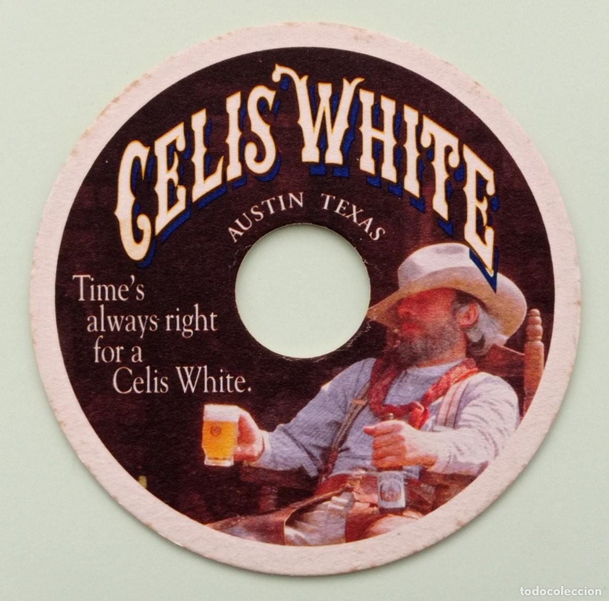 Otros art&iacute;culos de coleccionismo en papel: POSAVASOS CERVEZA CELIS WHITE (ESTADOS UNIDOS)