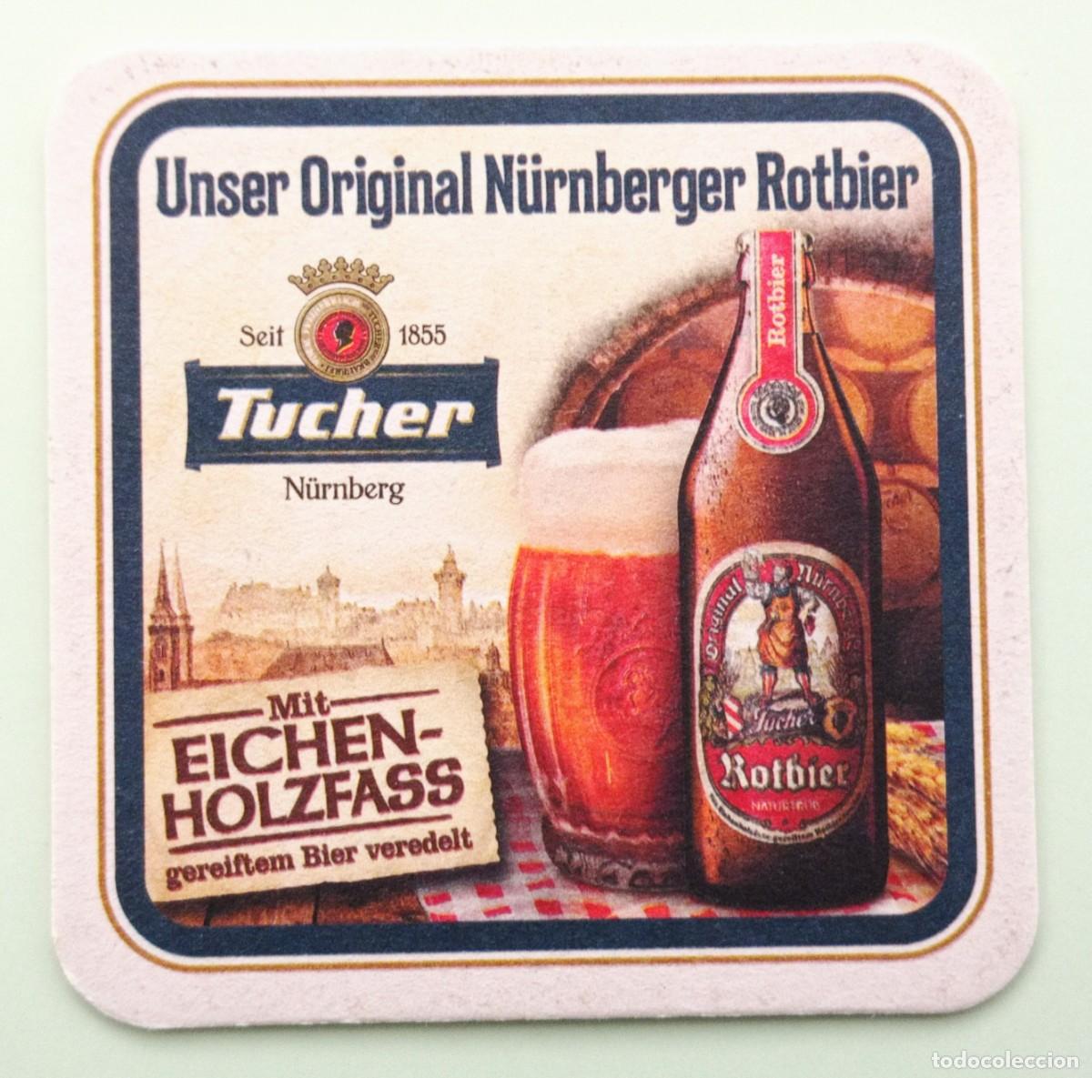 Otros art&iacute;culos de coleccionismo en papel: POSAVASOS CERVEZA TUCHER (ALEMANIA)