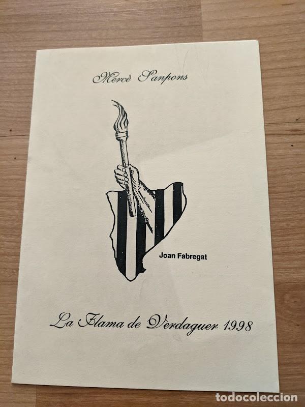 Paper Collecting Others: CARTULINA LA FLAMA DE VERDAGUER 1998