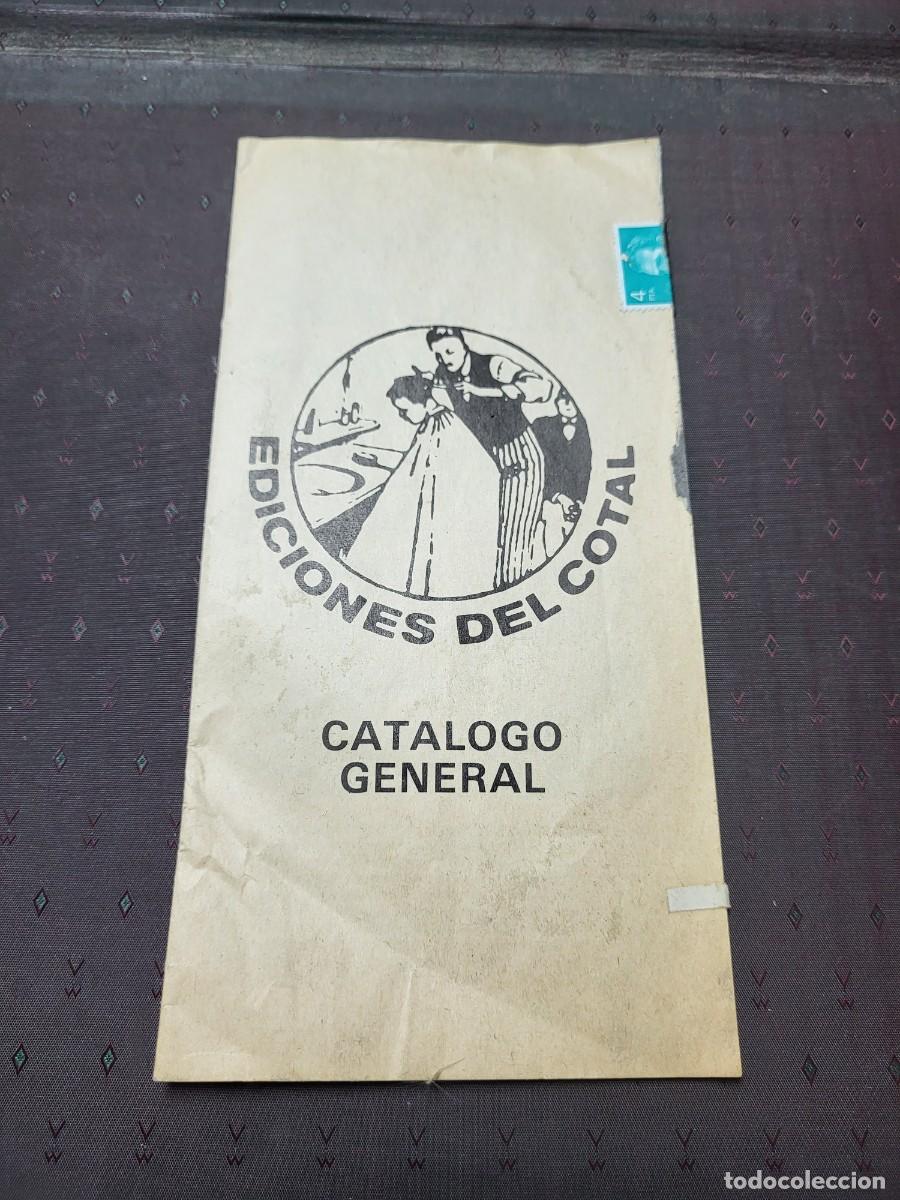 Otros art&iacute;culos de coleccionismo en papel: CATALOGO GENERAL EDICIONES DEL COTAL BARCELONA - Foto 1
