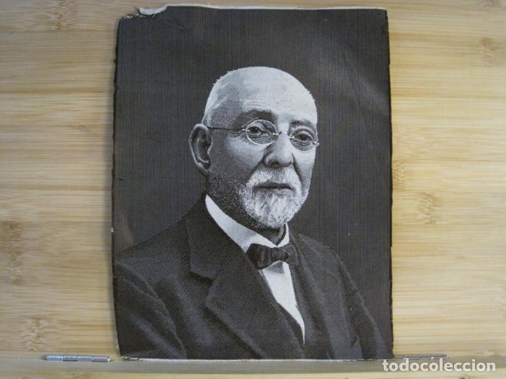 Paper Collecting Others: ESPERANTO-L.L. ZAMENHOF-RETRATO EN TELA ANTIGUO-VER FOTOS-(K-9800)