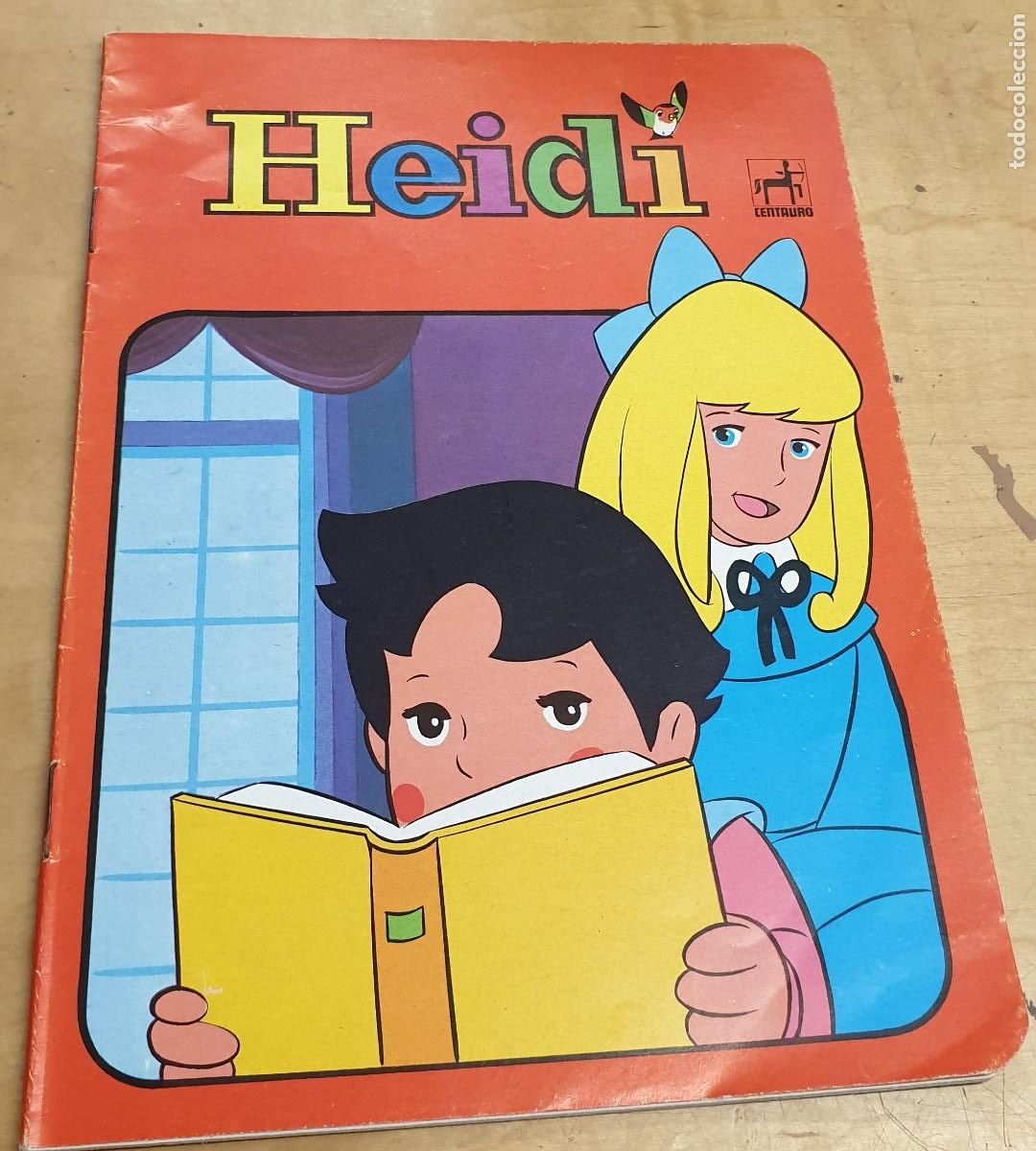 Otros Art&iacute;culos de Coleccionismo en Papel: CUADERNO HEIDI CON CLARA CENTAURO A&Ntilde;O 1976 SIN USAR