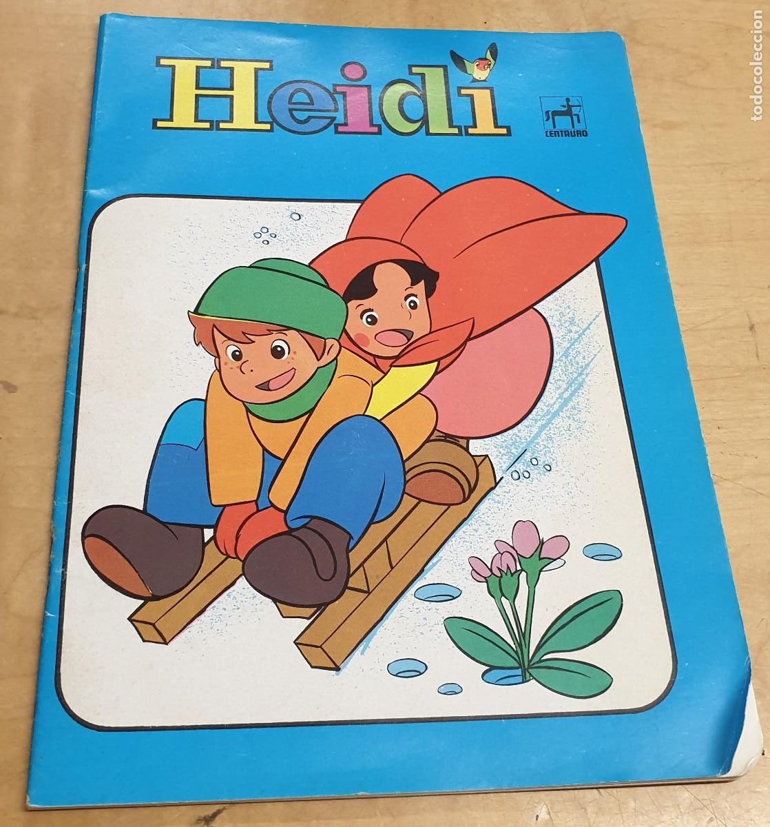 Otros Art&iacute;culos de Coleccionismo en Papel: CUADERNO HEIDI CON PEDRO CENTAURO A&Ntilde;O 1976 SIN USAR