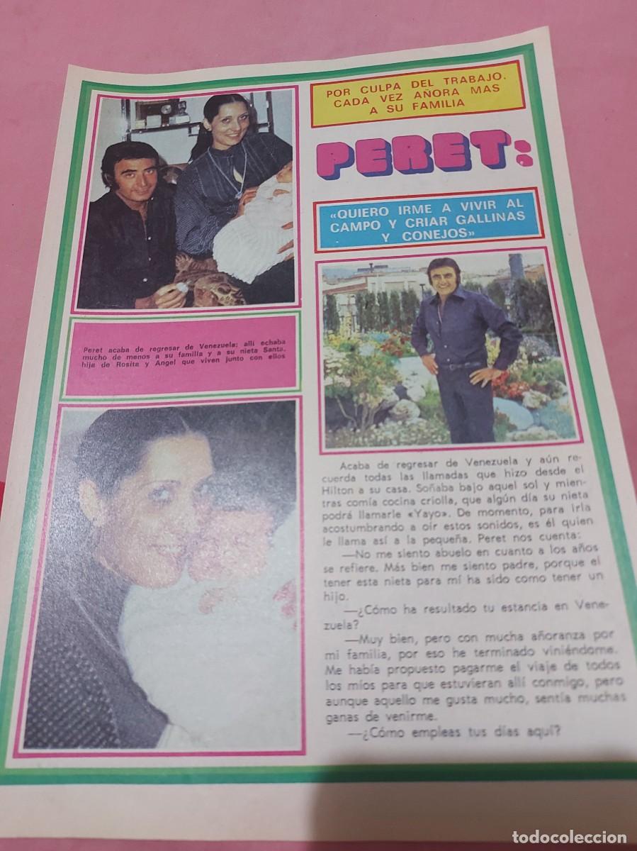 Otros Art&iacute;culos de Coleccionismo en Papel: Recorte PERET 1 p&aacute;gina