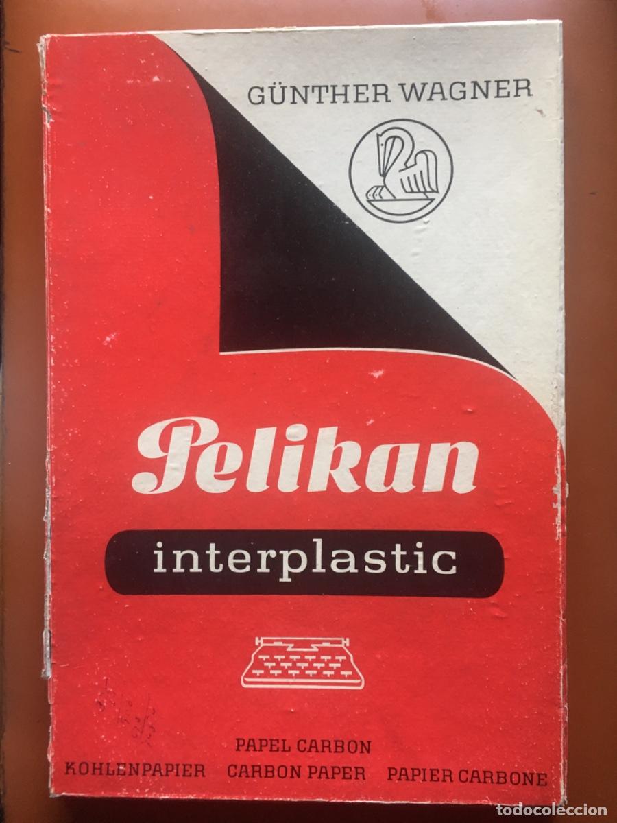Otros Art&iacute;culos de Coleccionismo en Papel: CAJA PAPEL CARBON PELIKAN INTERPLASTIC