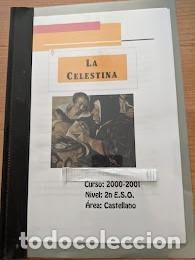 Otros Art&iacute;culos de Coleccionismo en Papel: TRABAJO ESCOLAR &laquo;LA CELESTINA&raquo;