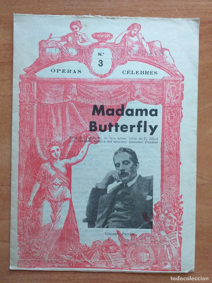 Otros art&iacute;culos de coleccionismo en papel: MADAMA BUTTEFLY - OPERAS CELEBRES N&ordm; 3