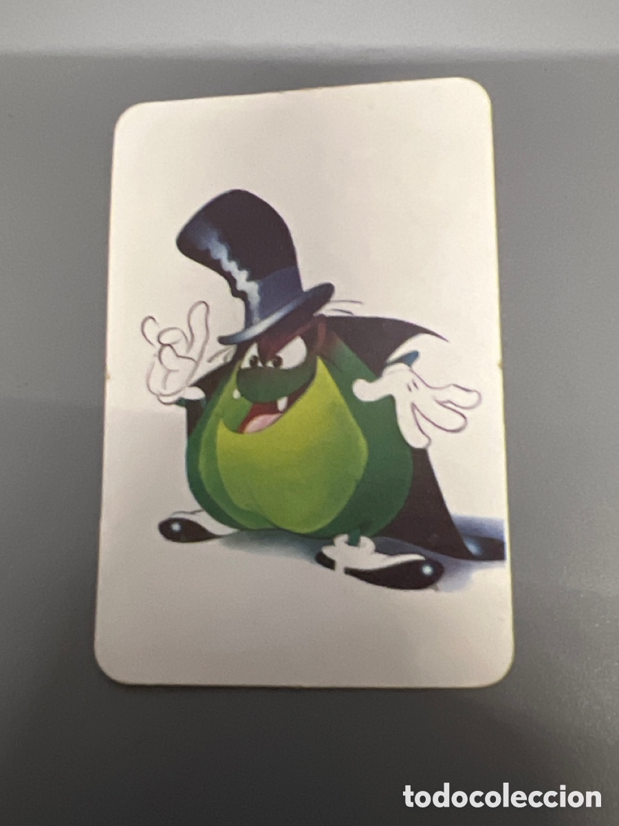 Altri oggetti di carta: T1/E2/953. TRADING CARD. CARTA ANTICHOLLO 37 UN DOS TRES