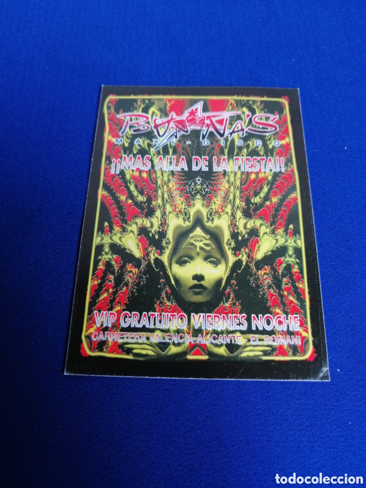 Sammelleidenschaft Andere Papierartikel: BANANAS MAXI DISCO FLYER DESCUENTO