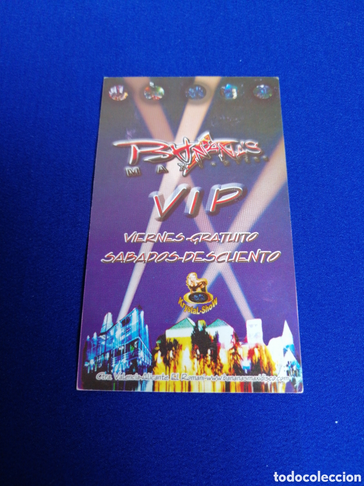 Otros art&iacute;culos de coleccionismo en papel: DISCOTECA BANANAS MAXI DISCO FLYER DESCUENTO