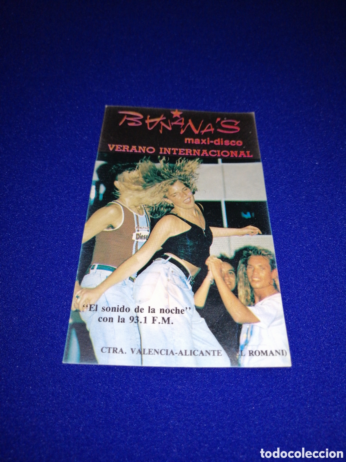 Sammelleidenschaft Andere Papierartikel: DISCOTECA BANANAS MAXI DISCO FLYER DESCUENTO