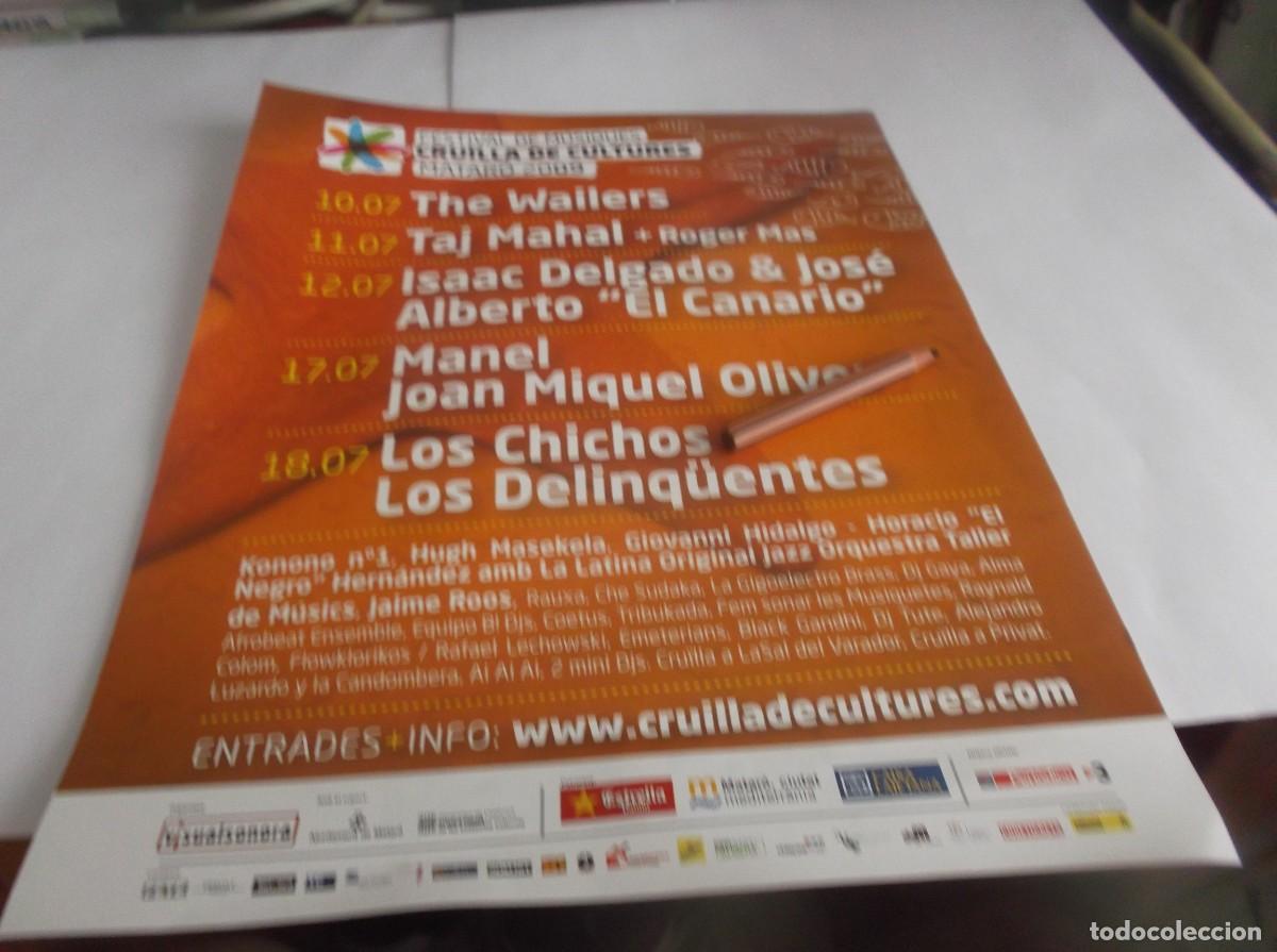 Otros Art&iacute;culos de Coleccionismo en Papel: RECORTE A&Ntilde;O 2009. MATAR&Oacute;(BARCELONA)FESTIVAL DE M&Uacute;SIQUES CRU&Iuml;LLA DE CULTURES.LOS CHICHOS,THE WAILERS