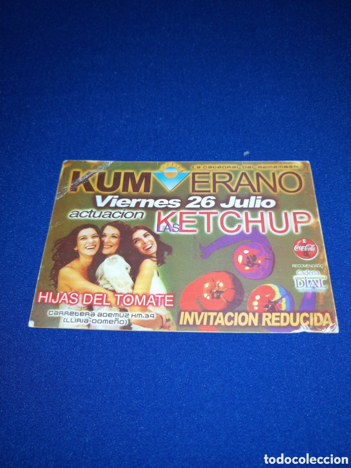 Sammelleidenschaft Andere Papierartikel: DISCOTECA KUMVERANO FLYER DESCUENTO