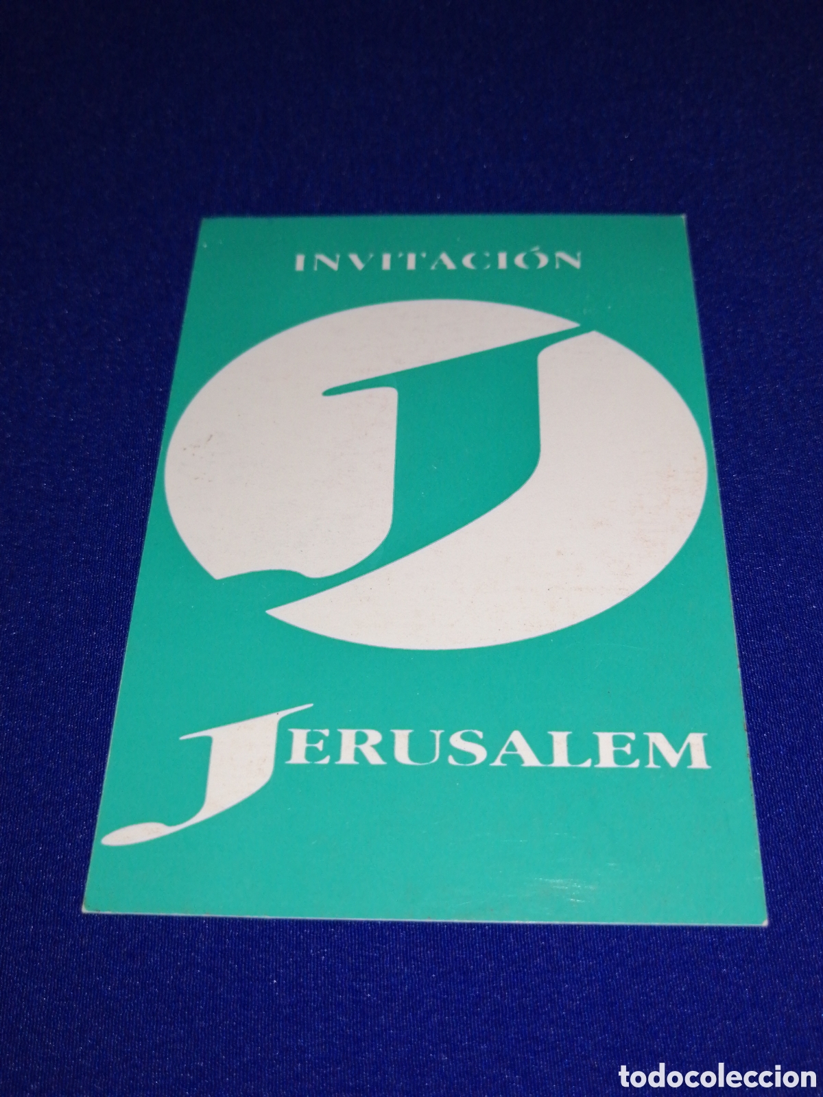 Sammelleidenschaft Andere Papierartikel: DISCOTECA JERUSALEN (VALENCIA) FLYER DESCUENTO