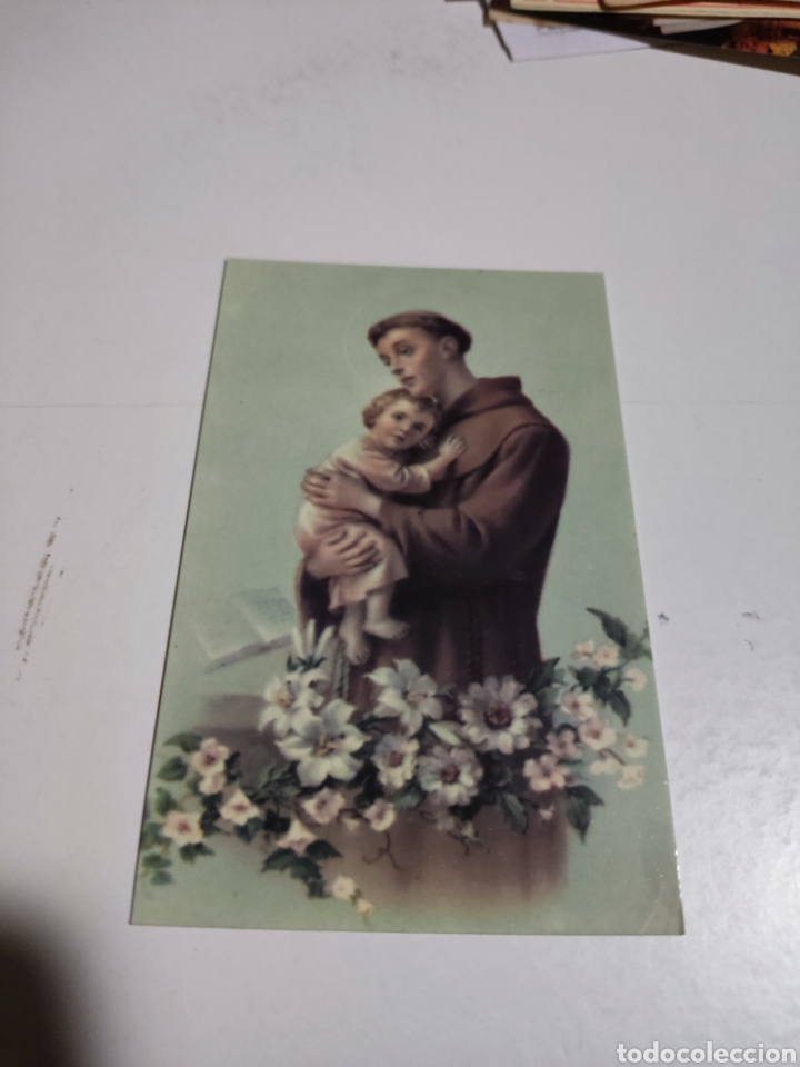 Otros Art&iacute;culos de Coleccionismo en Papel: Estampa religiosa San Antonio de Padua