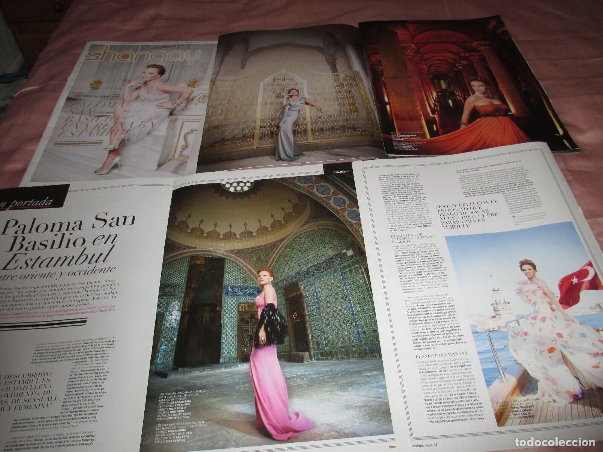 Otros art&iacute;culos de coleccionismo en papel: paloma san basilio - 6 hojas sueltas 42x30 spanish clippings - ver fotos