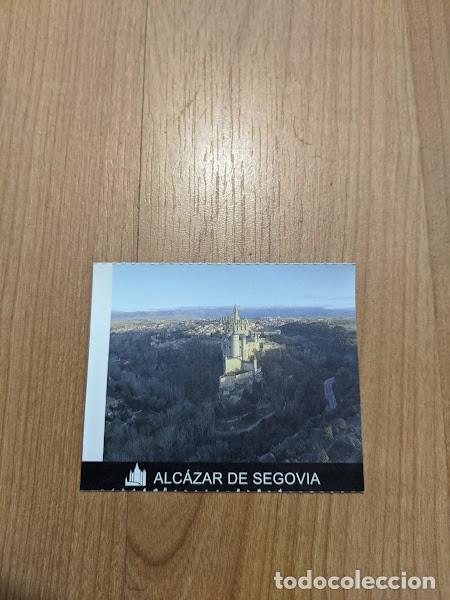Sammelleidenschaft Andere Papierartikel: ENTRADA ALC&Aacute;ZAR DE SEGOVIA